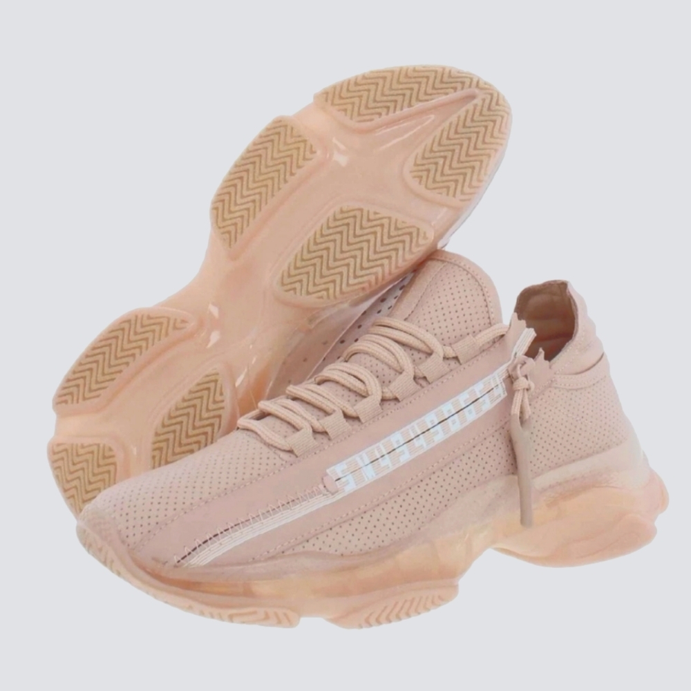 Steve Madden Chunky sneakers,Side Zipper,Faux Leather/Leather